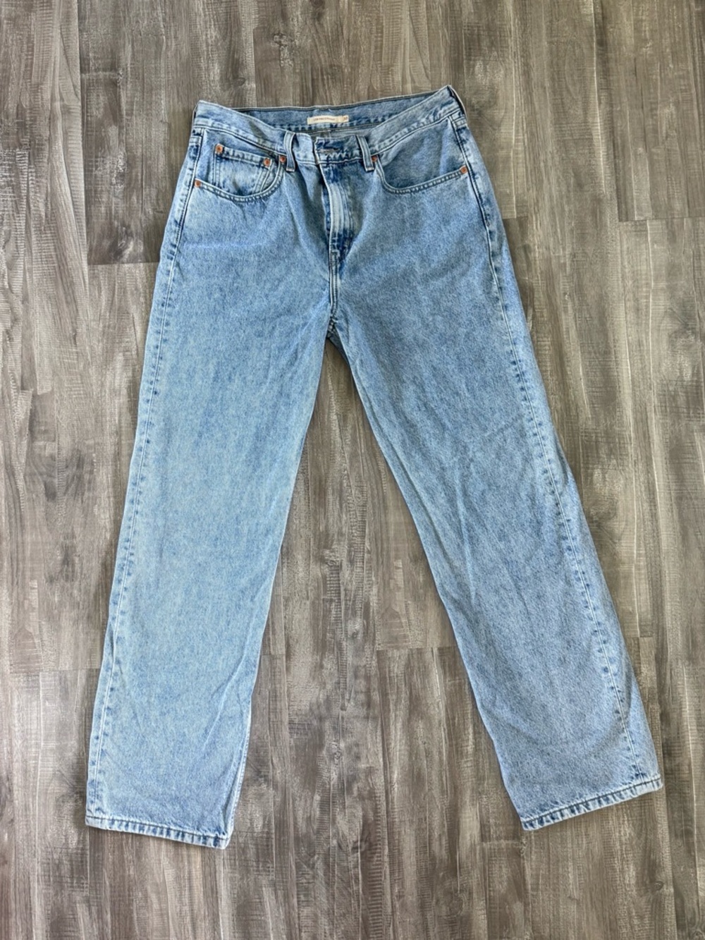Levi’s Low Pro Straight Light Wash Straight Leg Jeans